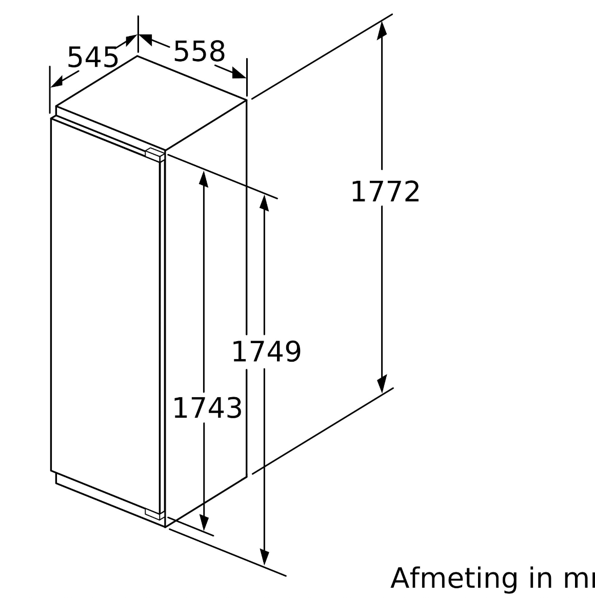 SIEMENS KI81RAFE0 IQ500 koelkast zonder vriesvak - 178cm SIEMENS KI81RAFE0 IQ500 koelkast zonder vriesvak - 178cm