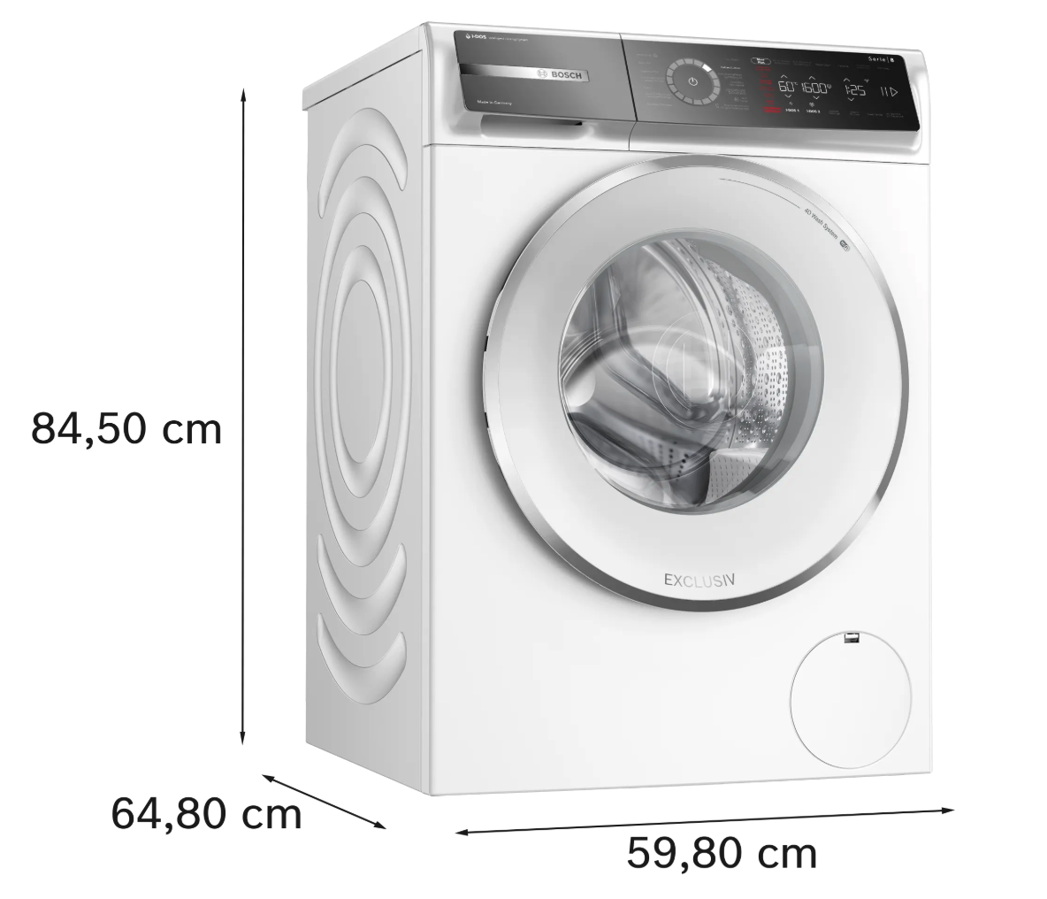 BOSCH WGB266A9FG SERIE 8 wasmachine