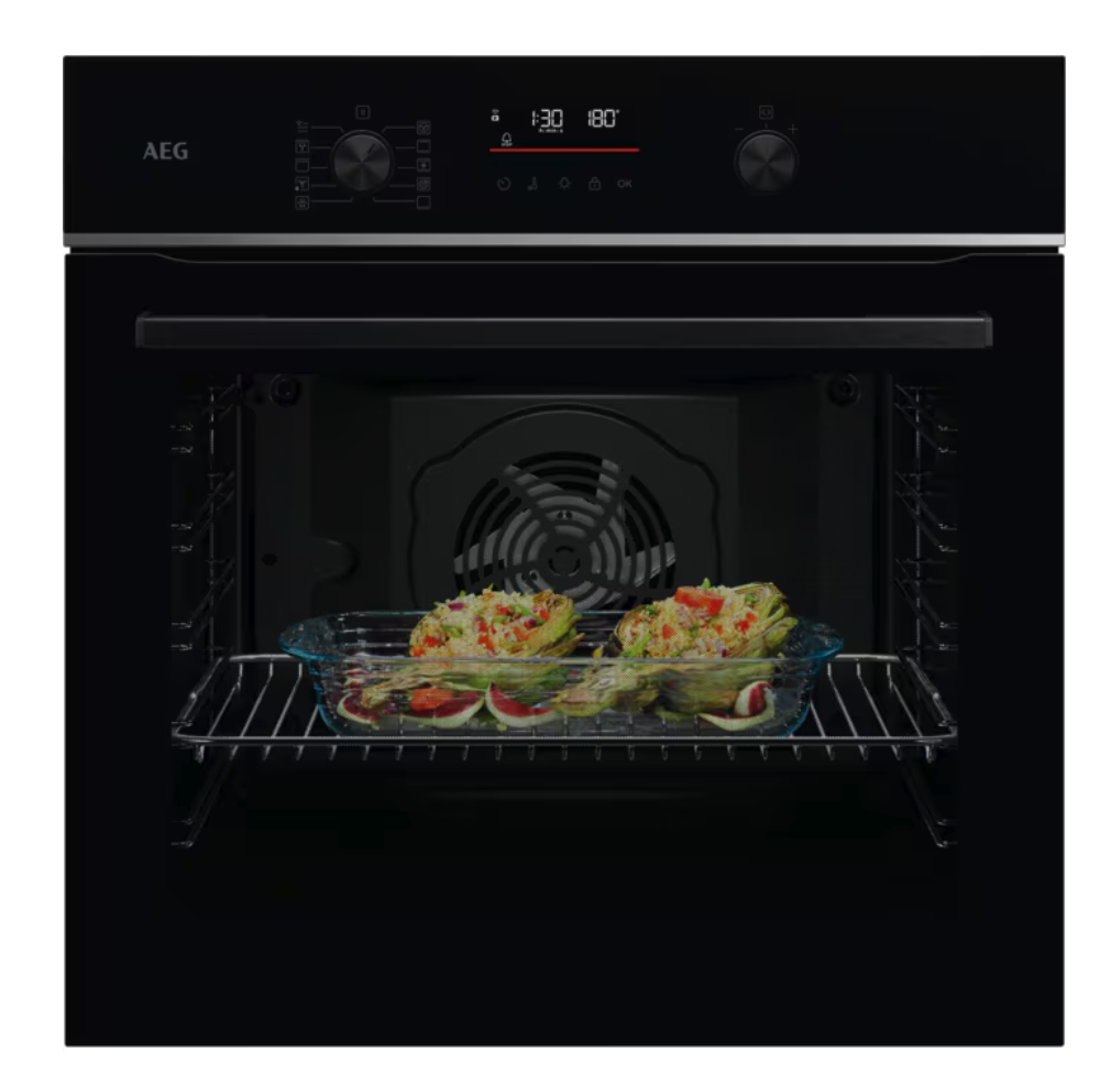 AEG TU5PB401SB 5000 multifunctionele oven - 60cm AEG TU5PB401SB 5000 multifunctionele oven - 60cm