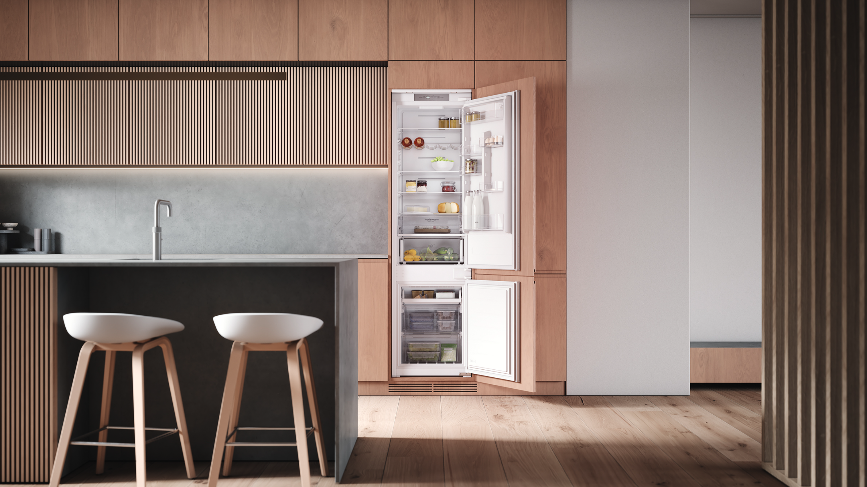 ATAG KS37194DN koel-/vriescombinatie - 194cm