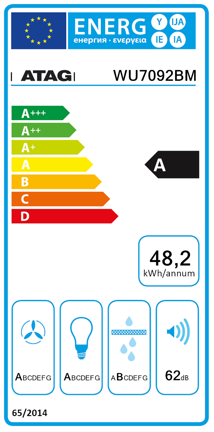 ATAG WU7092BM inbouwgroep - 70cm