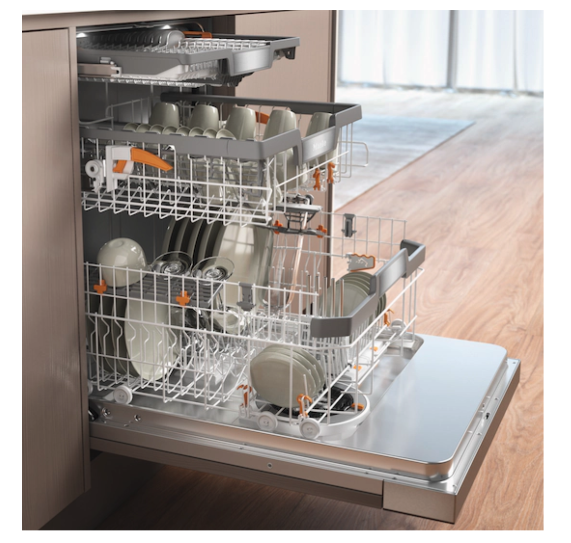 MIELE G7715SCIXXLOBSW vaatwasser met bedieningspaneel