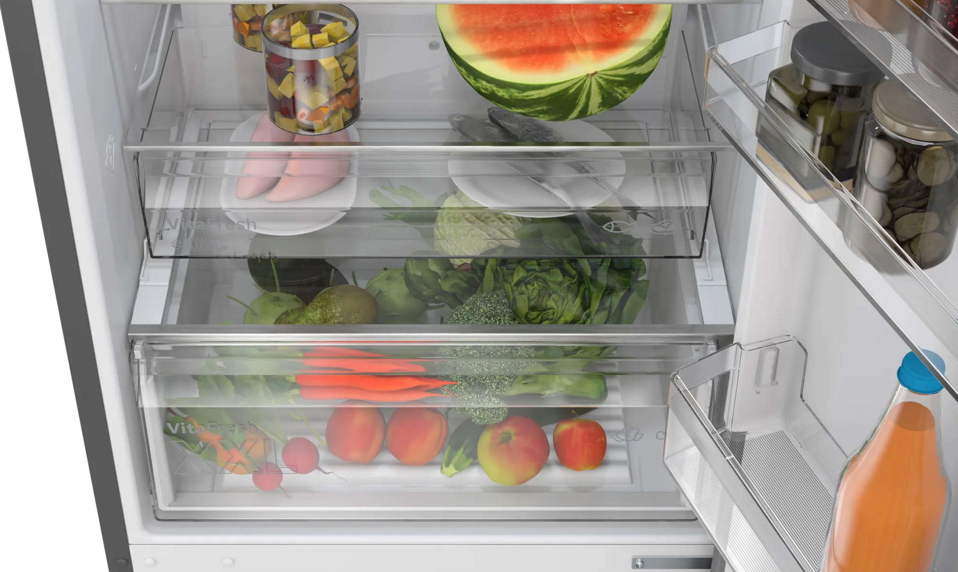 BOSCH KGN49OCAF Serie 4 vrijstaande koel-/vriescombinatie - 203cm