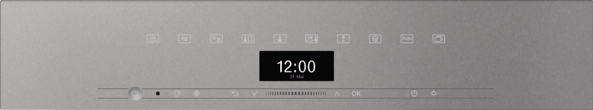 MIELE DGM7440GRGR VITROLINE stoomoven - combi - 45cm