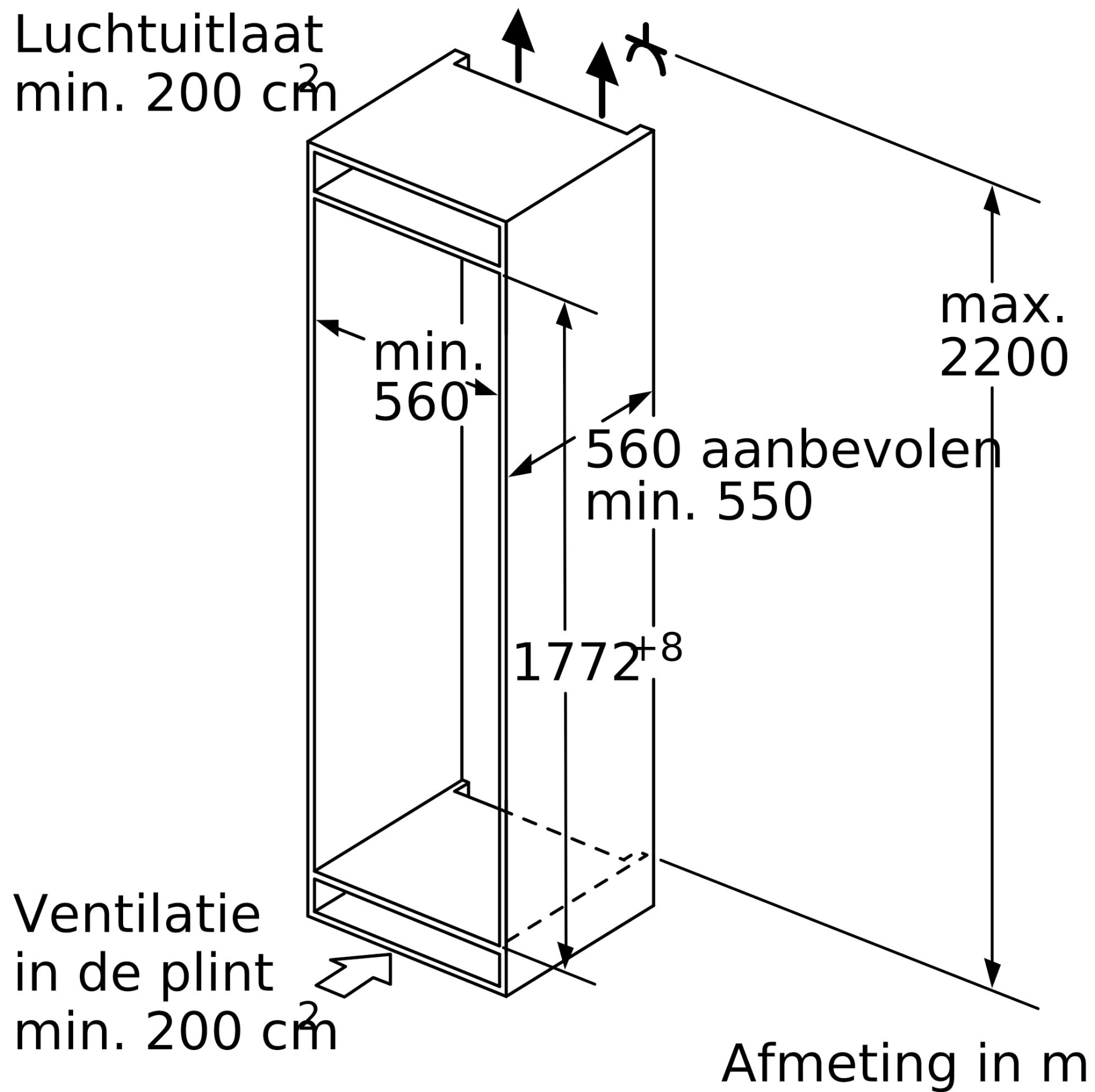 SIEMENS KI81REDE0 IQ500 koelkast zonder vriesvak - 178cm SIEMENS KI81REDE0 IQ500 koelkast zonder vriesvak - 178cm