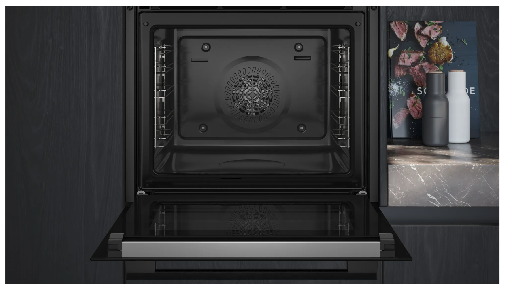 SIEMENS HB272ABB3 iQ300 multifunctionele oven - 60cm SIEMENS HB272ABB3 iQ300 multifunctionele oven - 60cm