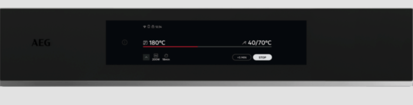 AEG TKK8N821T 9000 multifunctionele oven met microgolfoven - 45cm