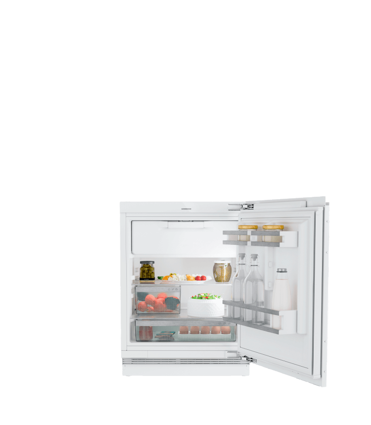 LIEBHERR DURD360120-DECORKADER onderbouw koelkast met vriesvak - 82cm