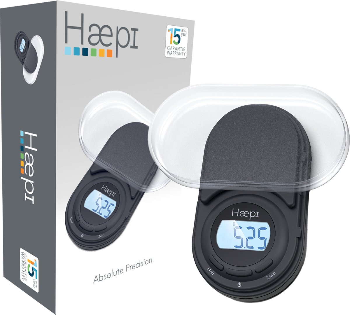 HAEPI HAHI-PRECISION keukenweegschaal