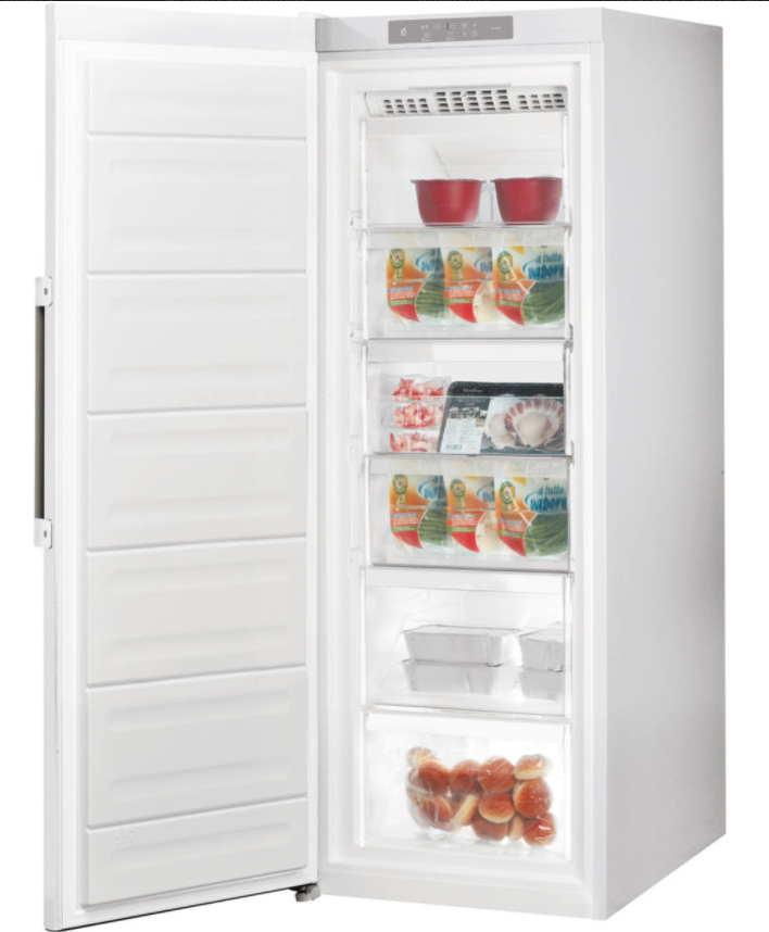 WHIRLPOOL UW6F2CWB2 vrijstaande vriezer - 167cm WHIRLPOOL UW6F2CWB2 vrijstaande vriezer - 167cm