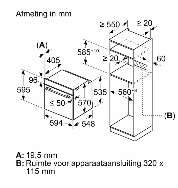 SIEMENS HB378GAS0 IQ500 multifunctionele oven - 60cm SIEMENS HB378GAS0 IQ500 multifunctionele oven - 60cm
