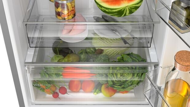 BOSCH KGN49EICF SERIE 4 vrijstaande koel-/vriescombinatie - 203cm BOSCH KGN49EICF SERIE 4 vrijstaande koel-/vriescombinatie - 203cm