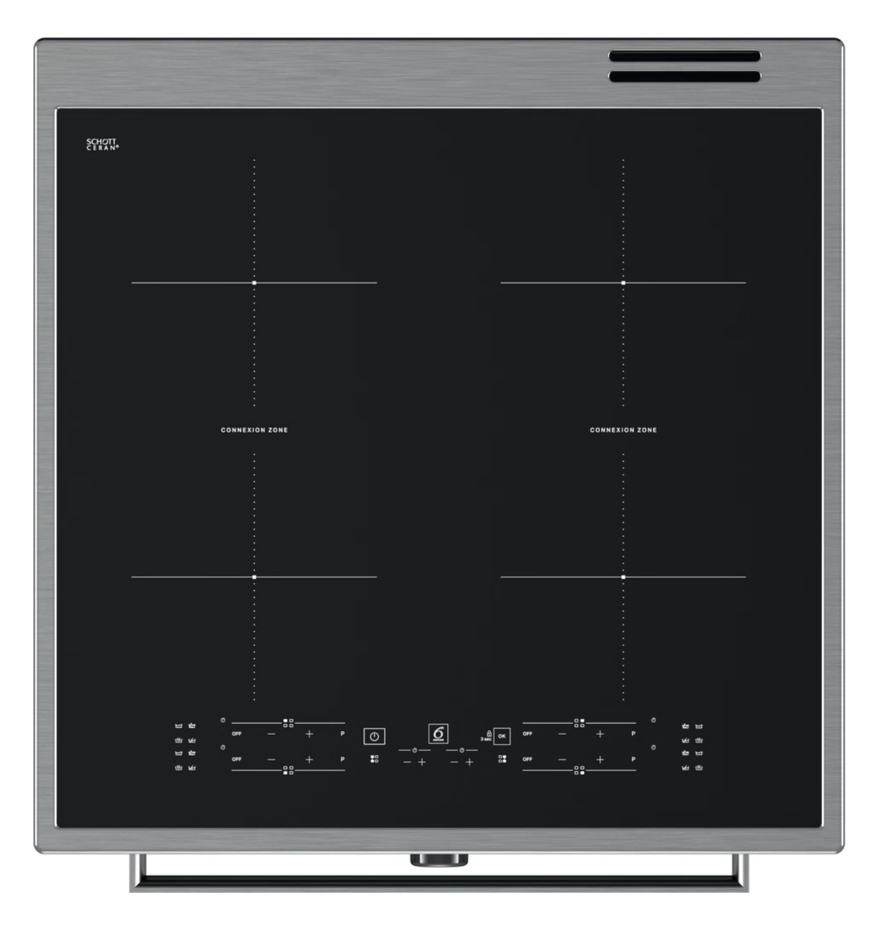 WHIRLPOOL WS68IB8ACX/FR fornuis met inductie kookplaat - 60cm