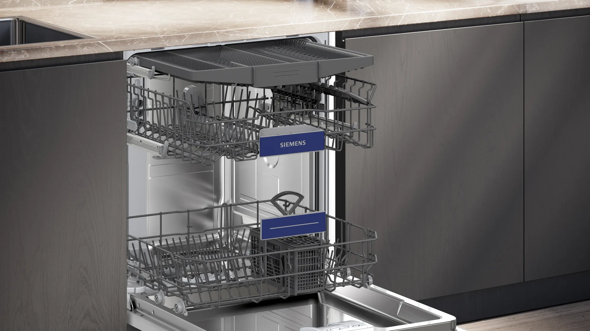 SIEMENS SN43EW05ME IQ300 vaatwasser onderbouw