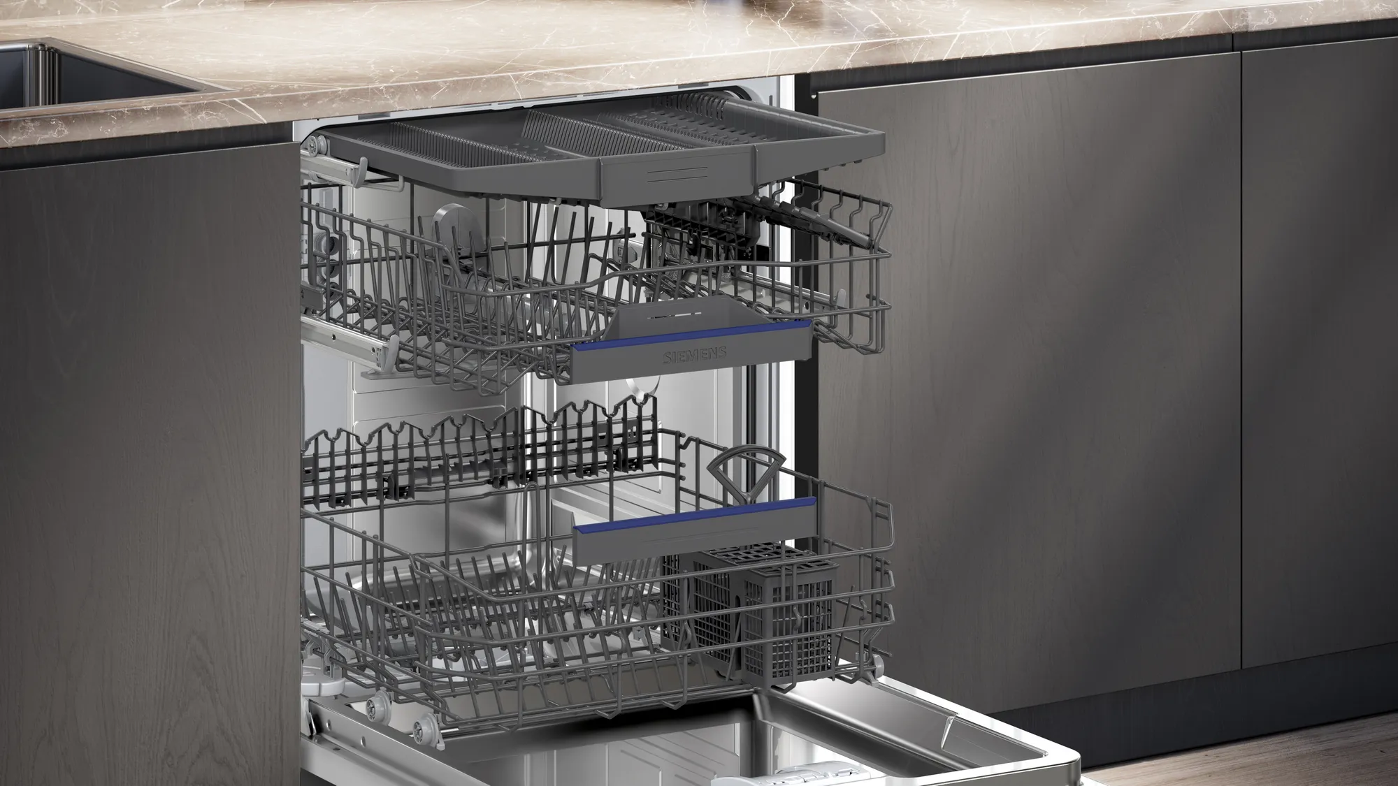 SIEMENS SN15ES06CS iQ500 vaatwasser onderbouw