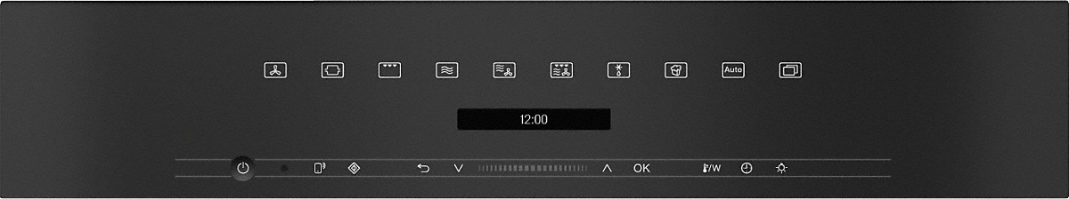 MIELE H7145BMOBSW BLACKLINE multifunctionele oven met microgolfoven - 45cm MIELE H7145BMOBSW BLACKLINE multifunctionele oven met microgolfoven - 45cm
