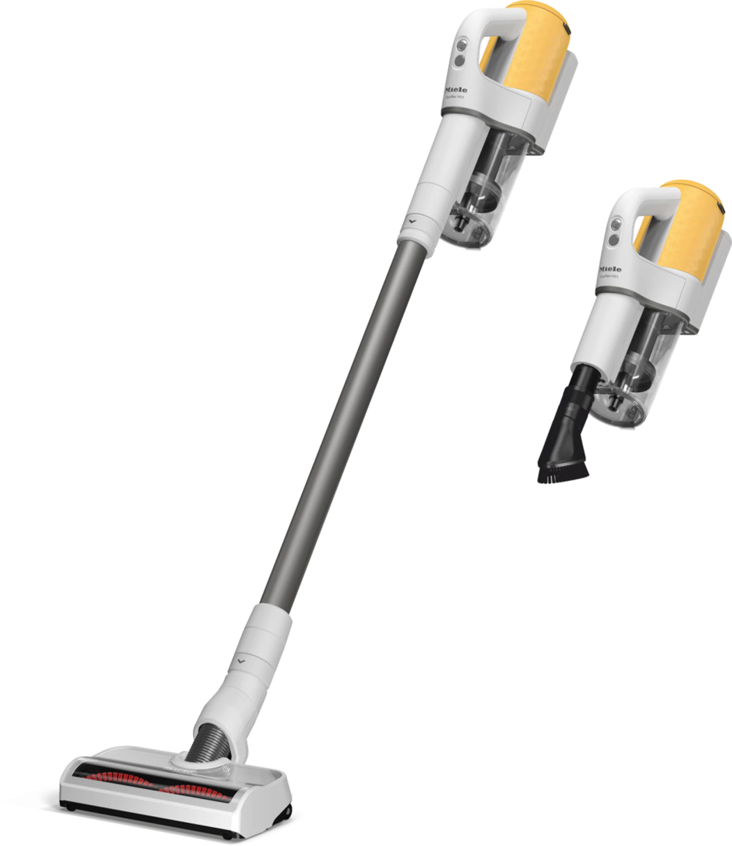 MIELE DUOFLEXHX1WIT/SUNSETGEEL DUOFLEX steelstofzuiger