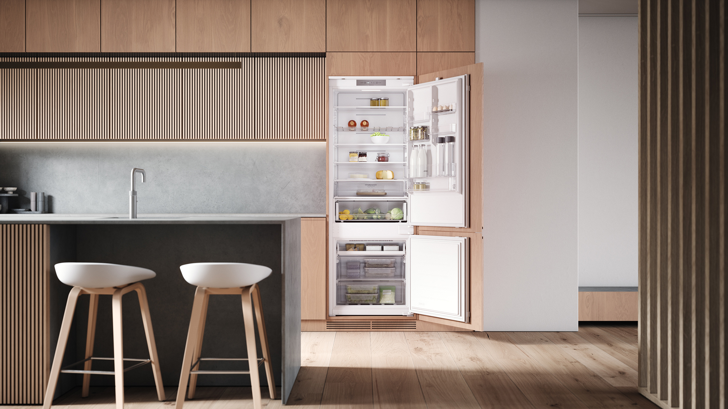 ATAG KS37194DNXL koel-/vriescombinatie - 194cm