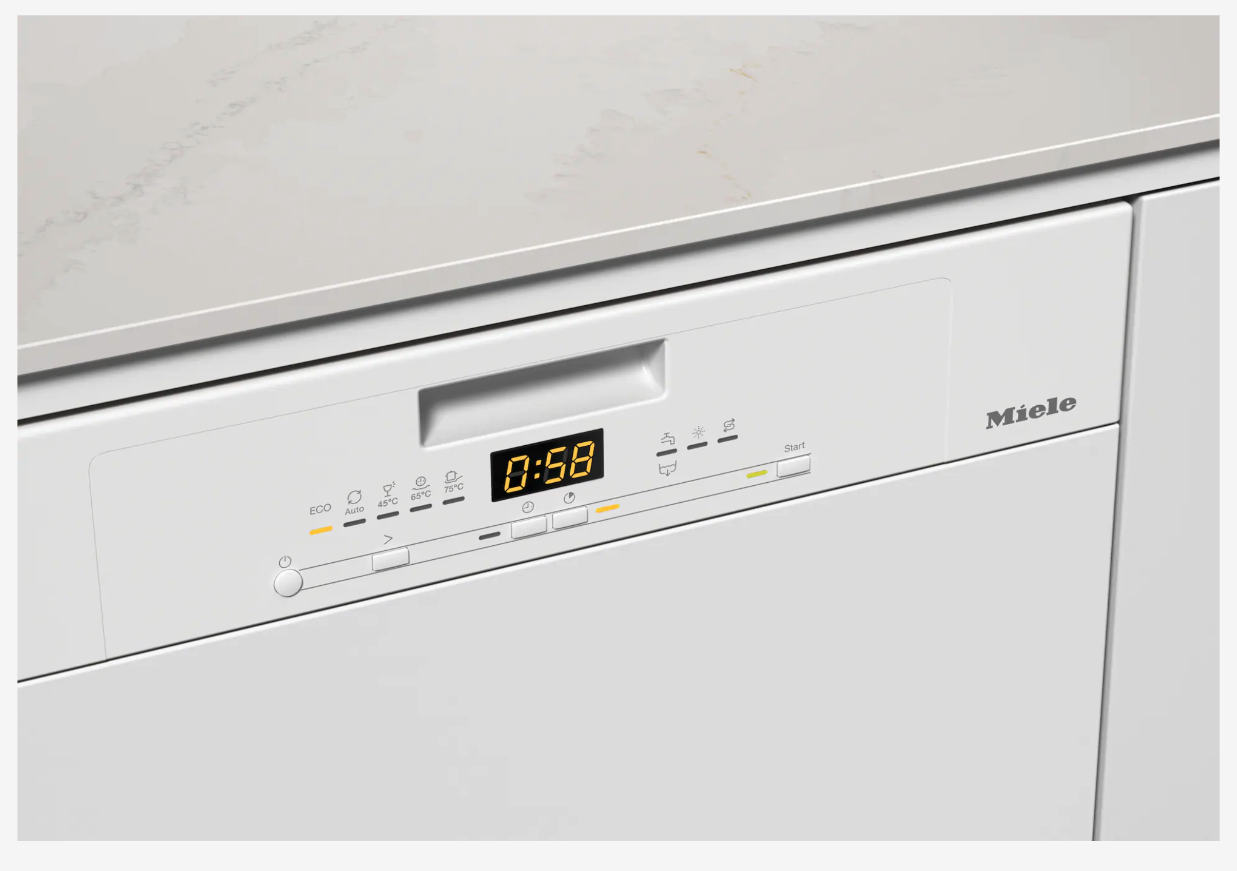 MIELE G5611SCIACTIVEBW vaatwasser met bedieningspaneel
