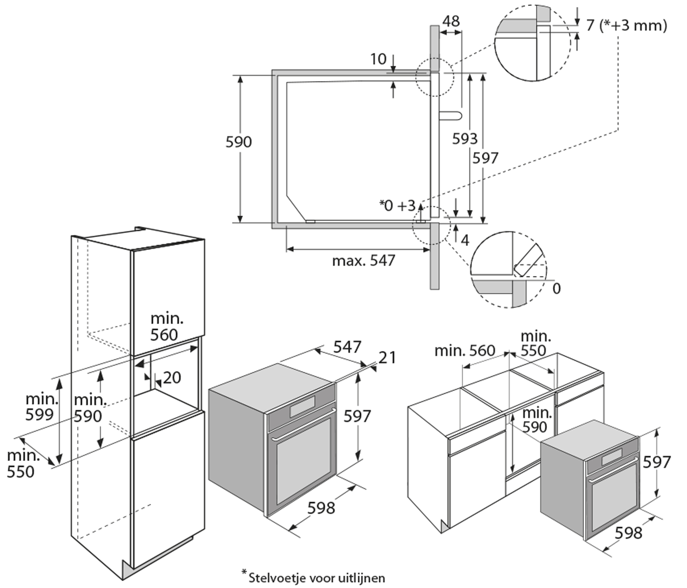 ATAG CS6574M1C multifunctionele oven met stoom - 60cm 