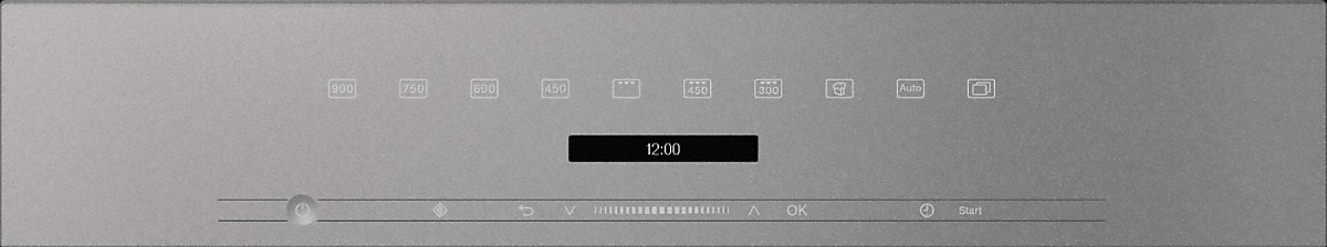MIELE M7244GRGR VITROLINE microgolfoven met grill - 45cm