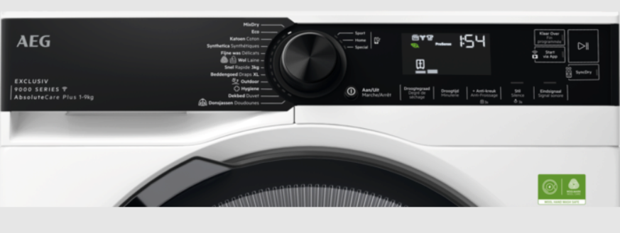 AEG TR99BX66C 9000 droogkast