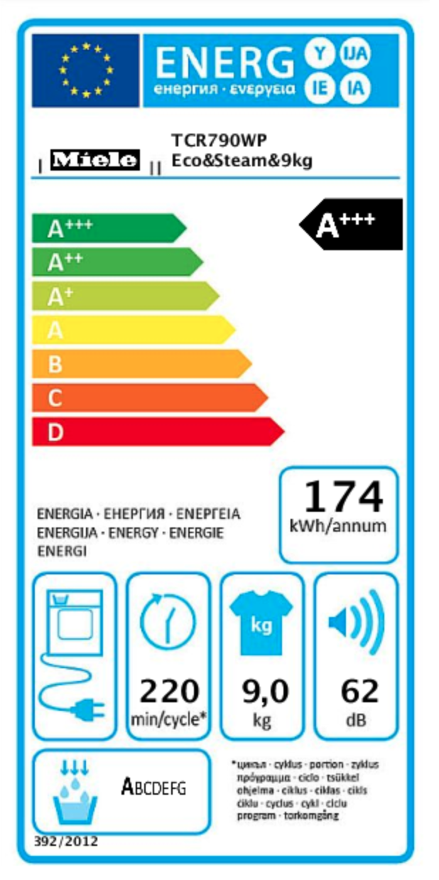 MIELE TCR790WP STANDARD CHROME EDITION droogkast - warmtepomp