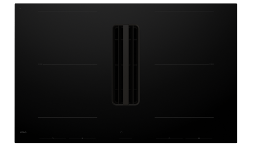 ATAG HIDD28471SVI kookplaat met afzuiging - 83cm