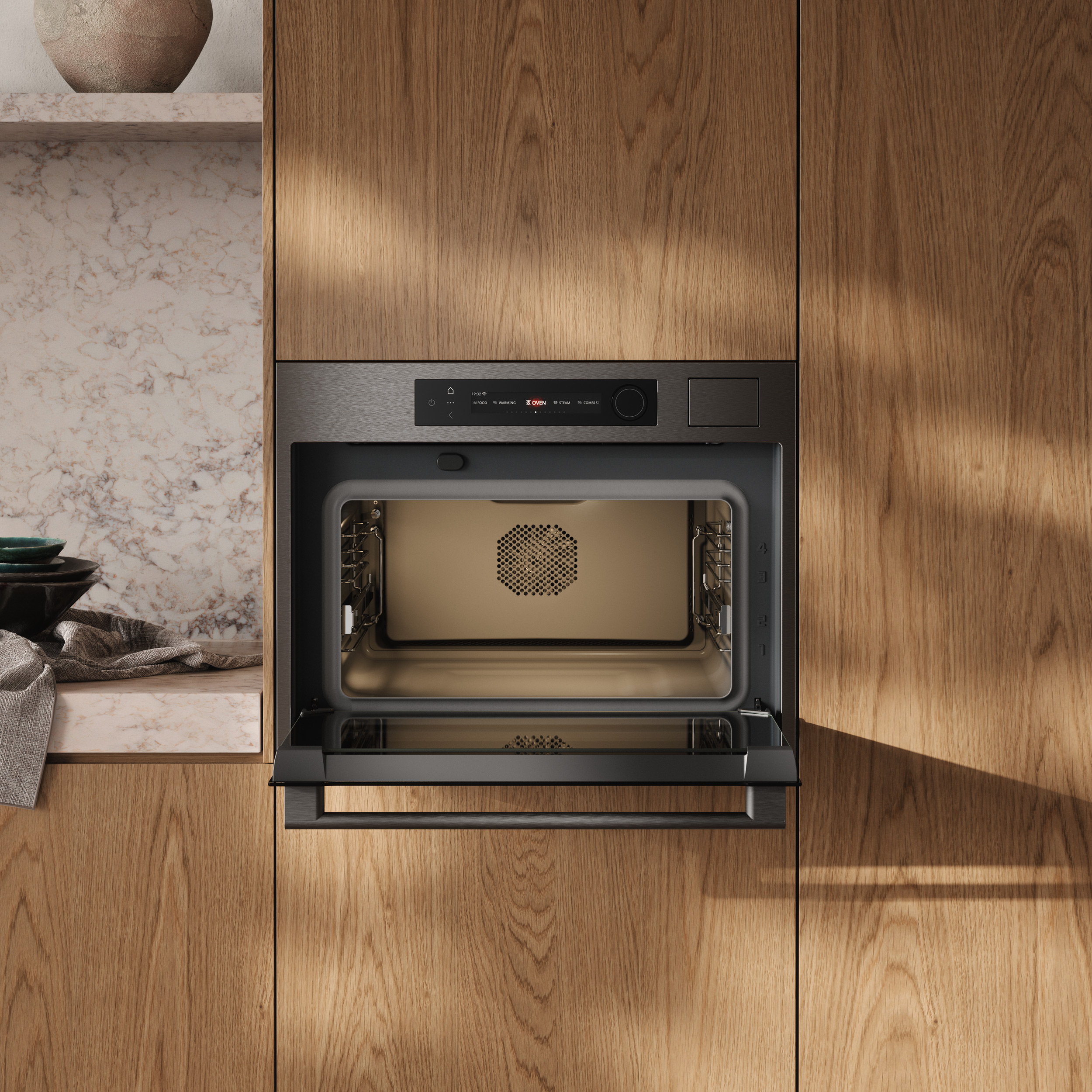 ATAG CS8412D multifunctionele oven met stoom - 45cm