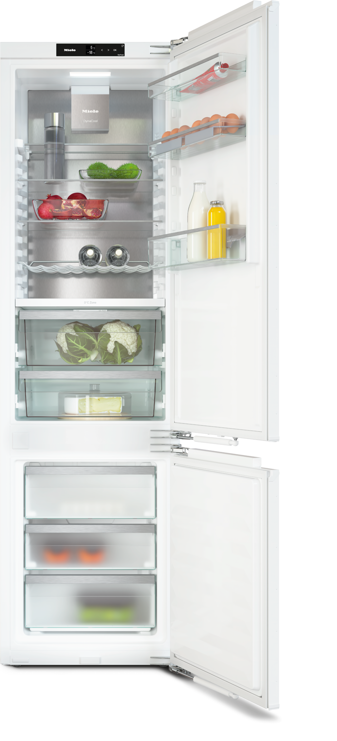 MIELE KFN7844C koel-/vriescombinatie - 194cm