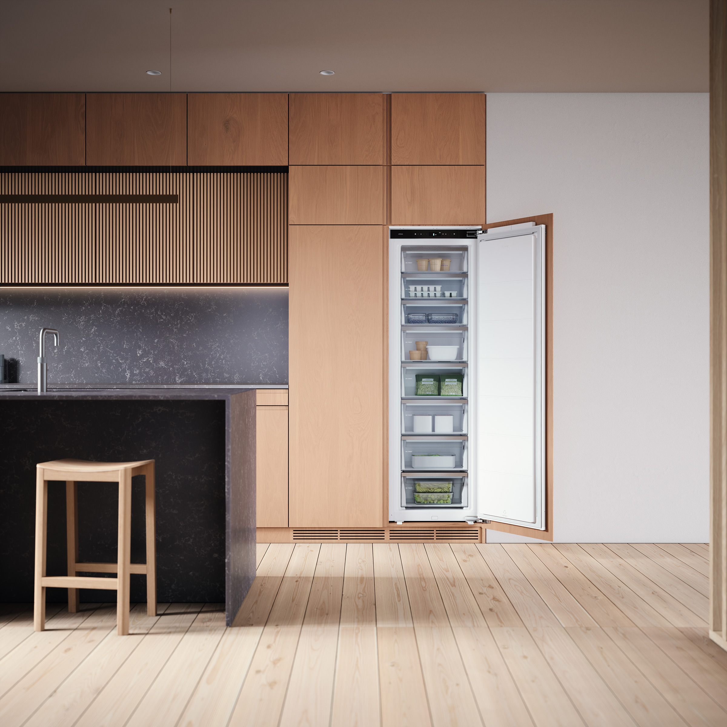 ATAG KDV9178ND inbouw vriezer - 178cm