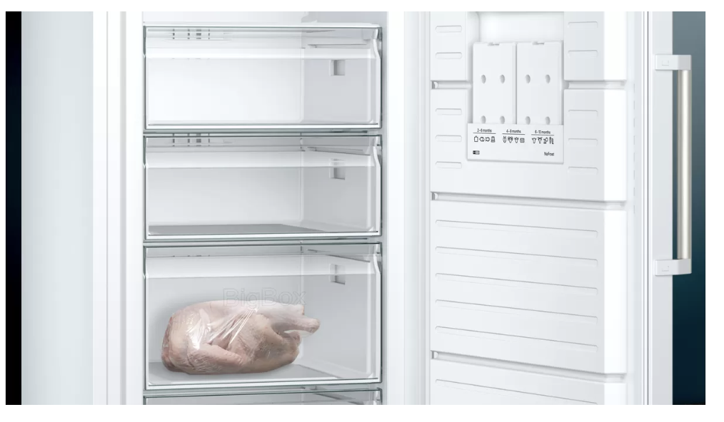 SIEMENS GS58NDWDP IQ500 vrijstaande vriezer - 191cm