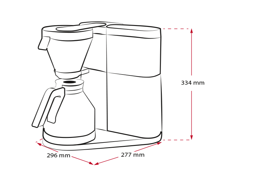 MELITTA 6759689 koffiezetapparaat