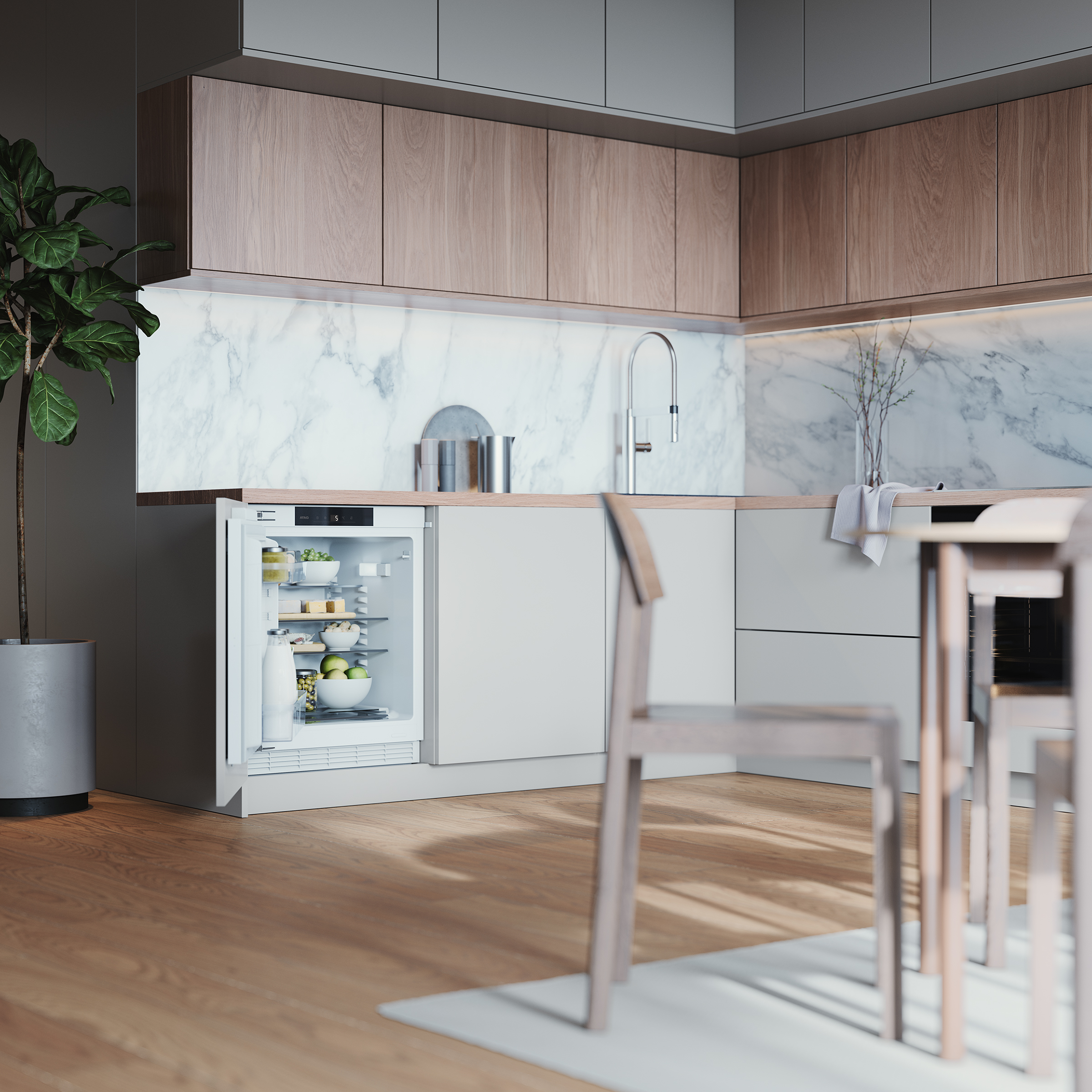 ATAG KU2590A onderbouw koelkast