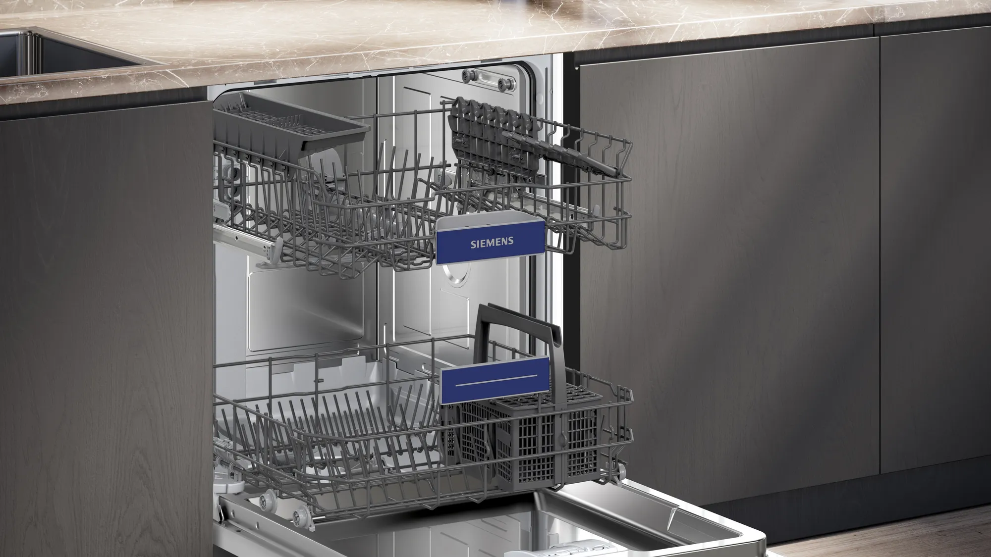  SN63HX09UE IQ300 vaatwasser volledig integreerbaar