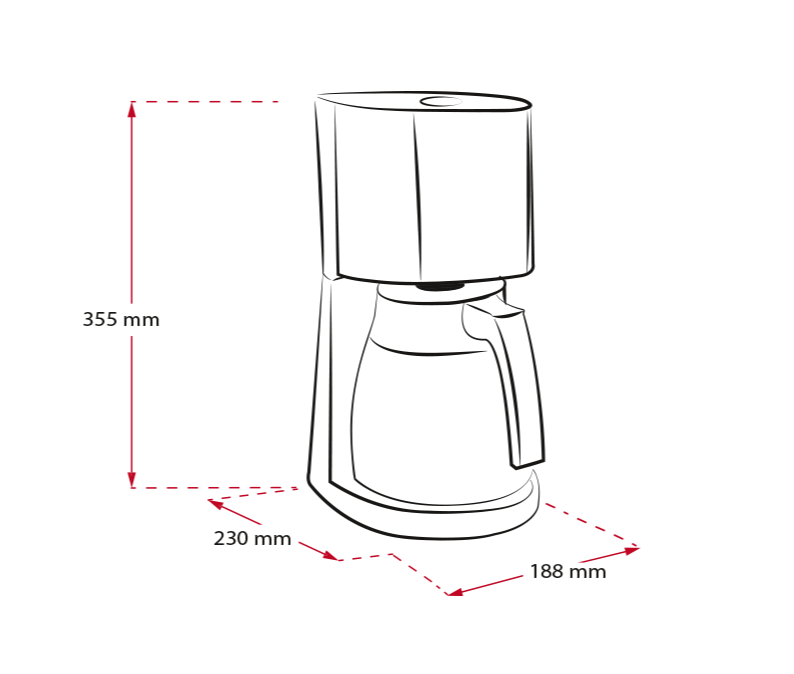 MELITTA 6756987 koffiezetapparaat