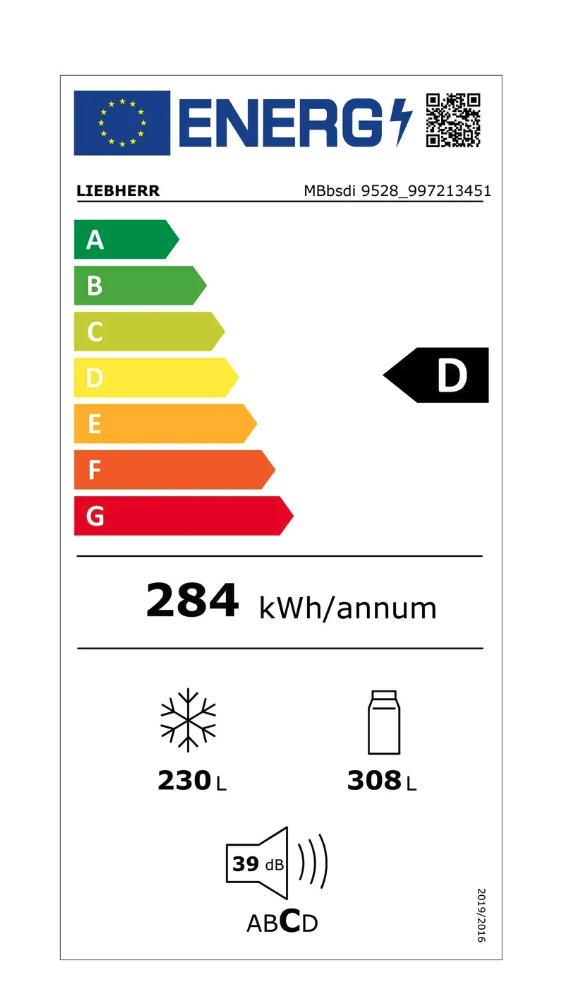 LIEBHERR MBBSDI952820 side-by-side