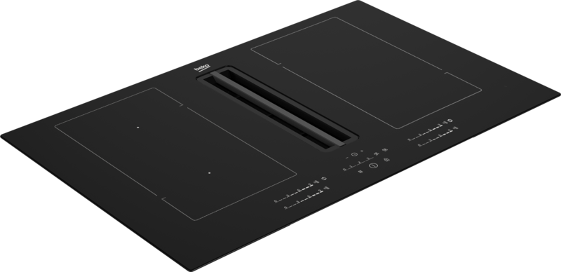 BEKO HIXI84700UP kookplaat met afzuiging - 80cm