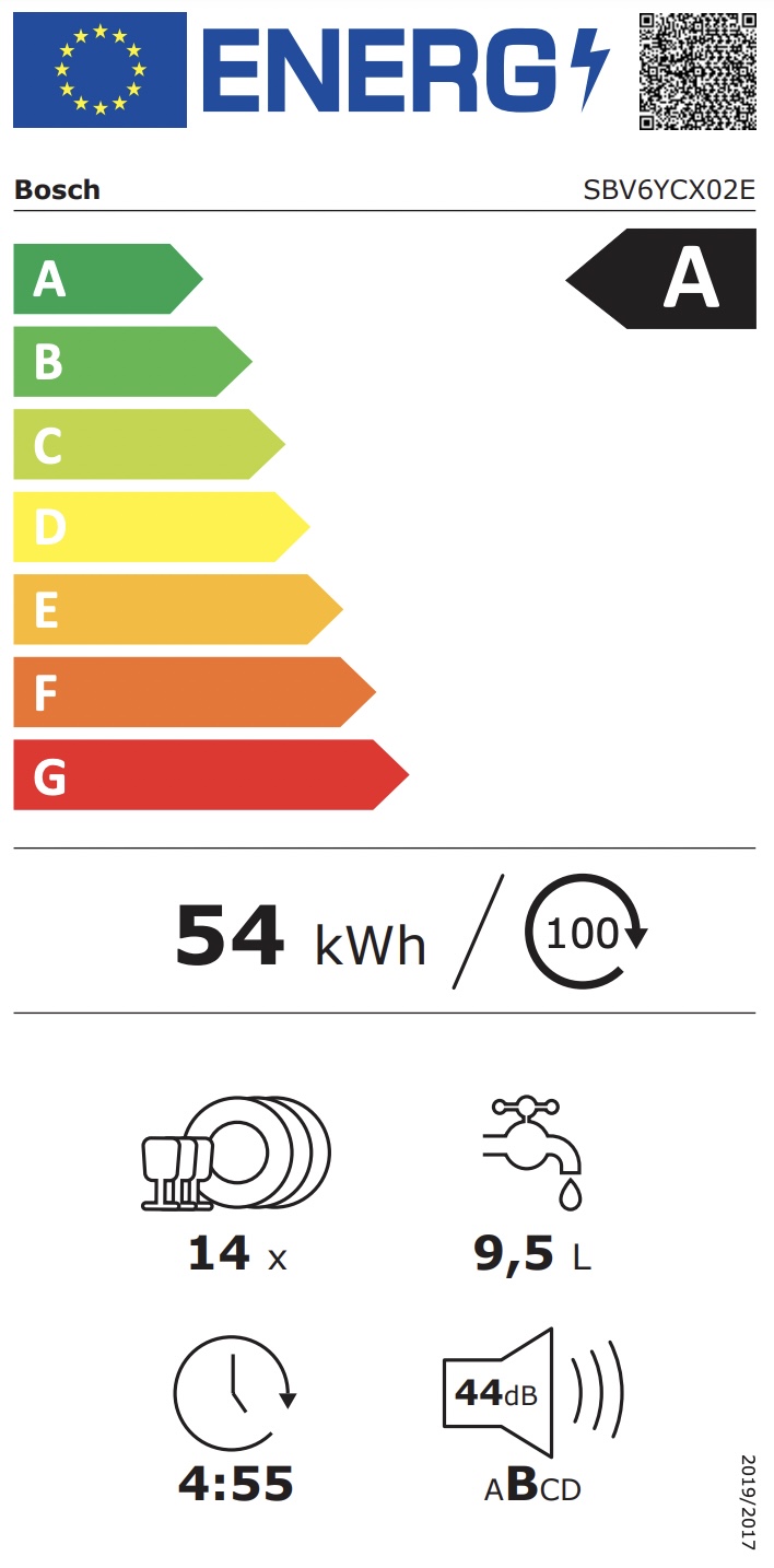 BOSCH SMV4EAX24E SERIE 4 vaatwasser volledig integreerbaar BOSCH SMV4EAX24E SERIE 4 vaatwasser volledig integreerbaar
