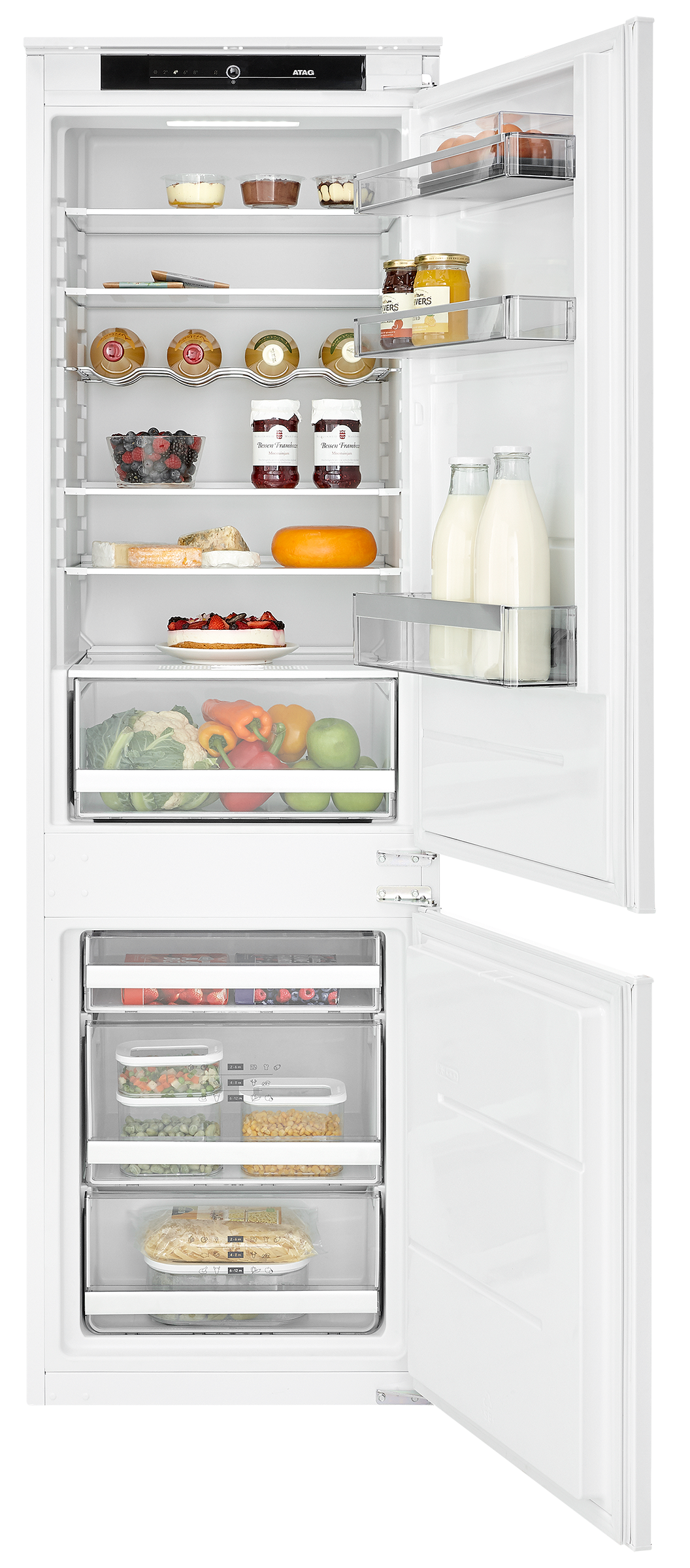 ATAG KS36178D koel-/vriescombinatie - 178cm