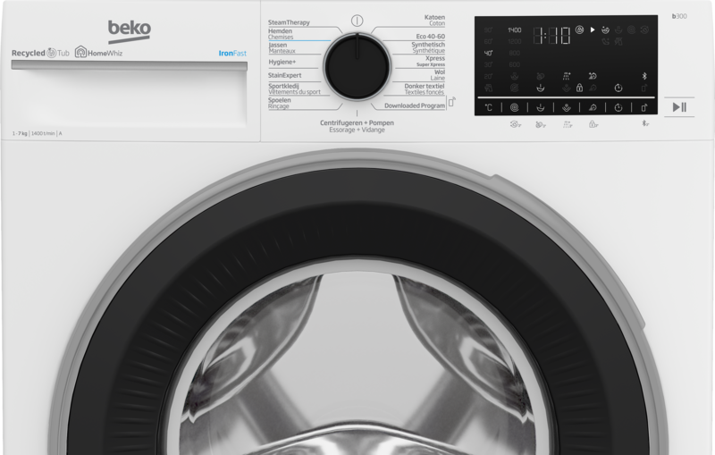 BEKO B3WFU57411W wasmachine