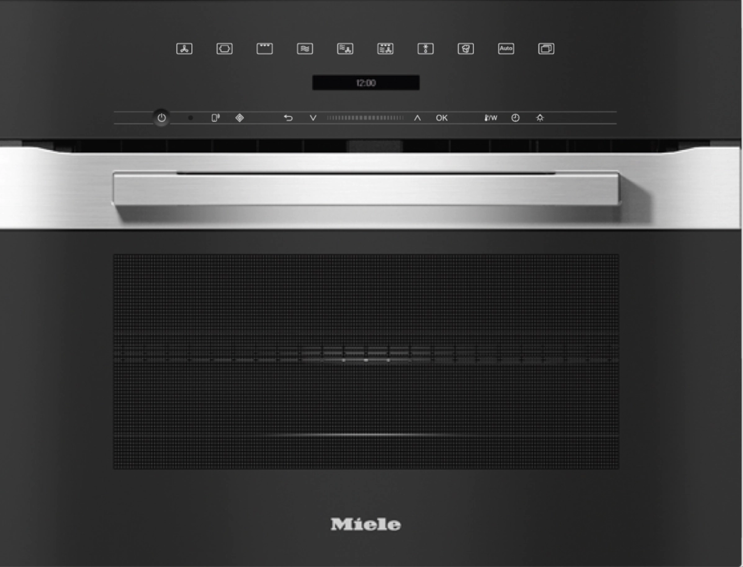 MIELE H7240BMCS PURELINE multifunctionele oven met microgolfoven - 45cm MIELE H7240BMCS PURELINE multifunctionele oven met microgolfoven - 45cm