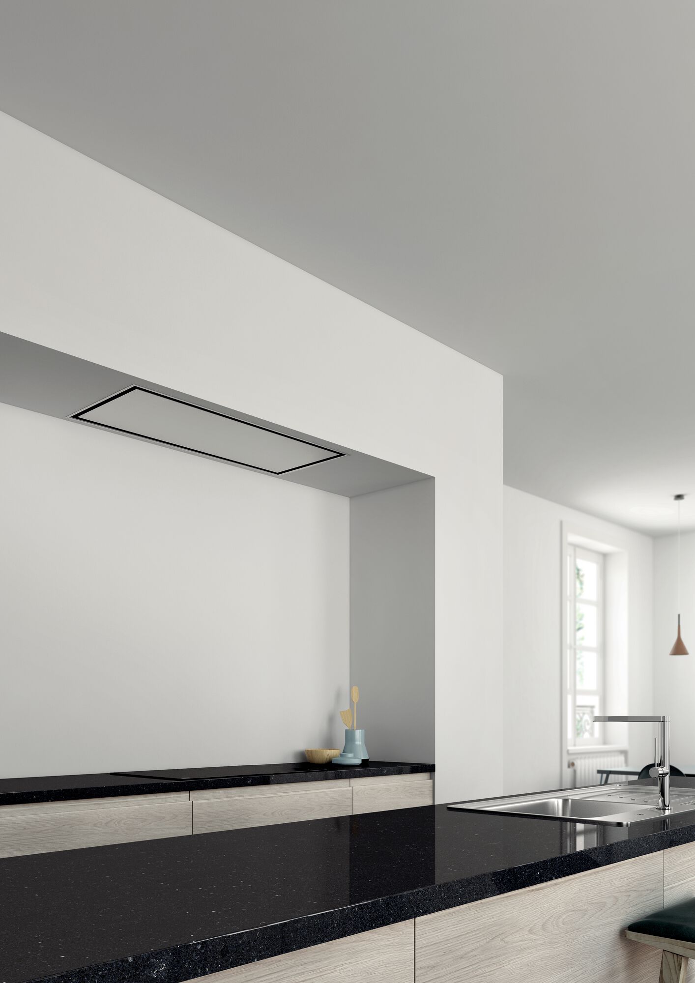 NOVY 6843 Pureline plafonddampkap - 120cm