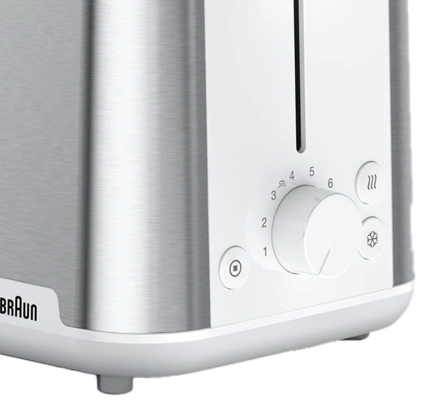 BRAUN (DELONGHI) BHHT1510WH broodrooster BRAUN (DELONGHI) BHHT1510WH broodrooster