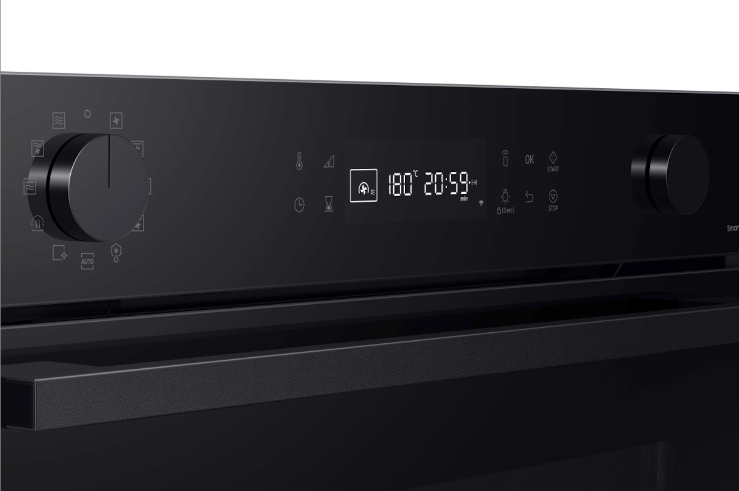 SAMSUNG NQ5B4553FBK microgolfoven - combi - 45cm