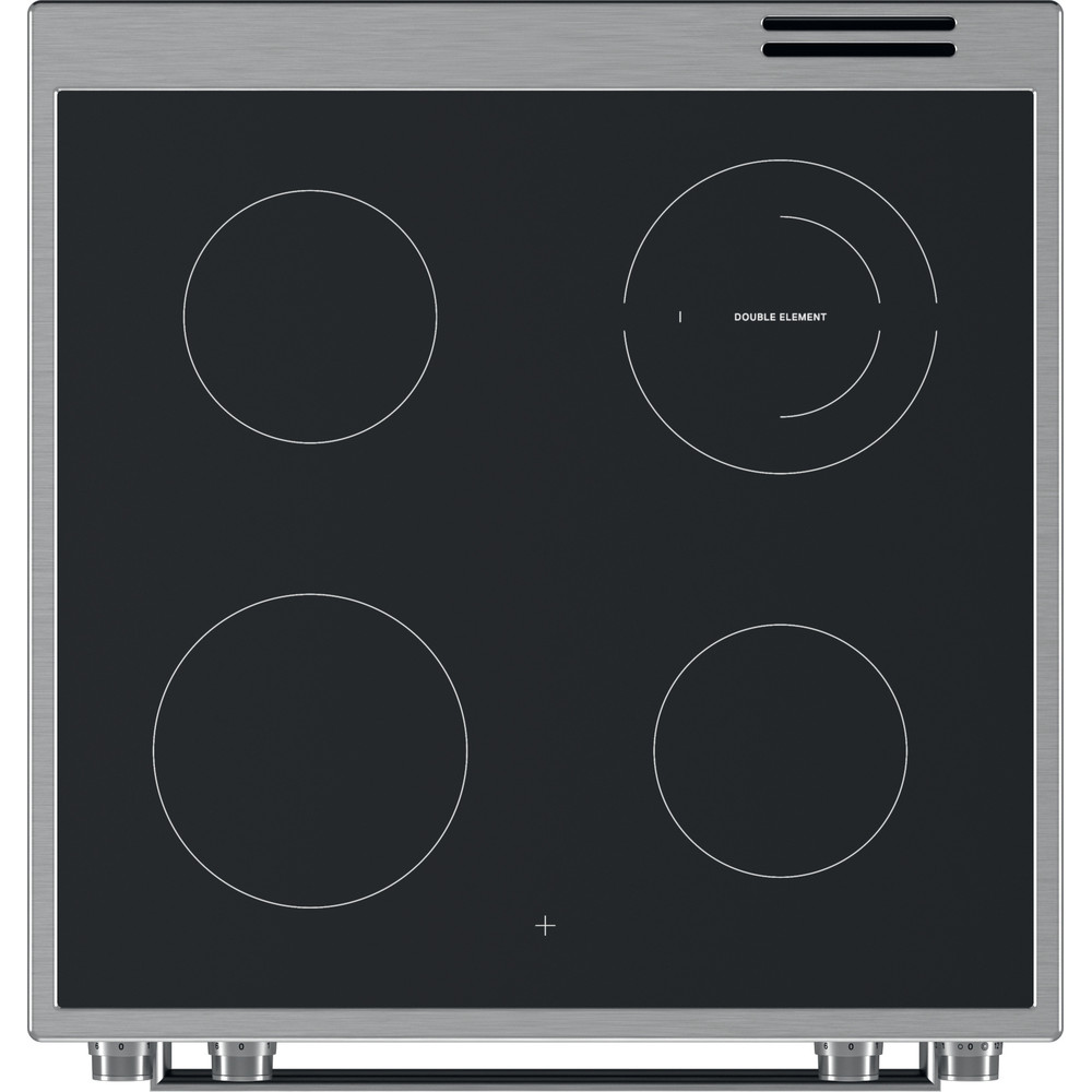 WHIRLPOOL WS68V8CCXT fornuis met keramische kookplaat - 60cm