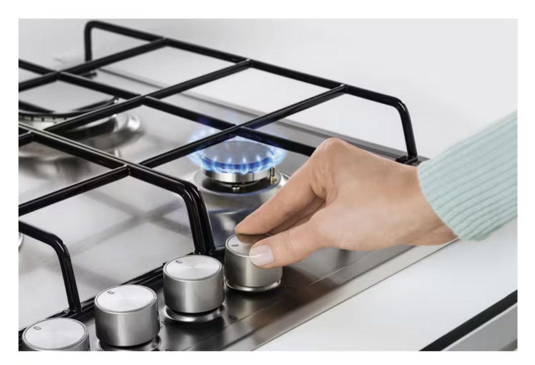 ELECTROLUX KGS6404SX 300 gaskookplaat - 60cm