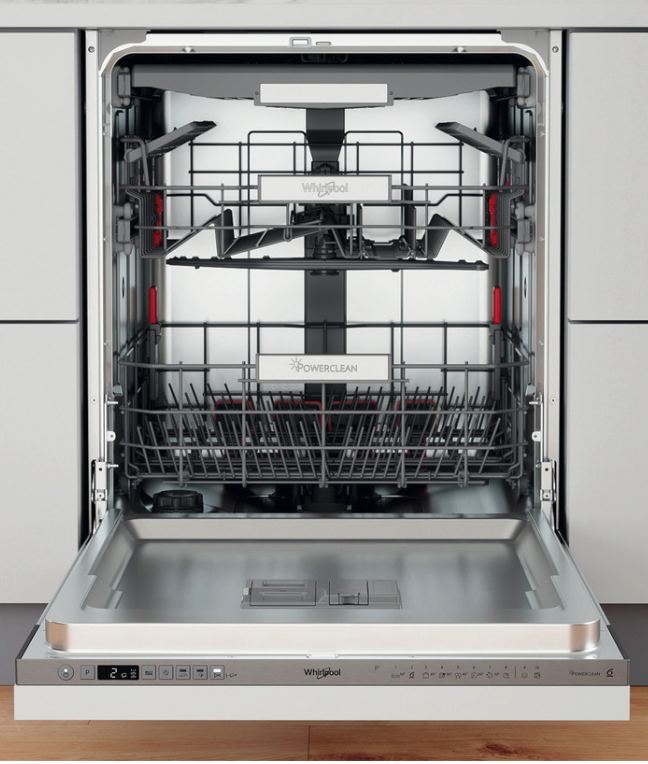 WHIRLPOOL W0ID751AX vaatwasser volledig integreerbaar