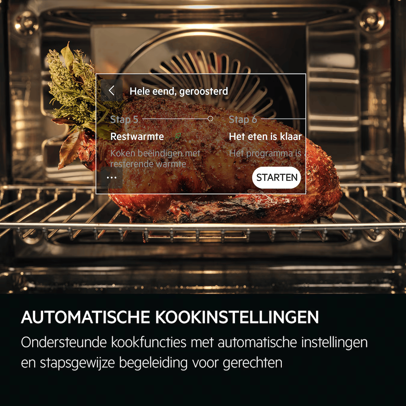 AEG TR7PB73FSB 7000 multifunctionele oven met stoomtoevoeging - 60cm 