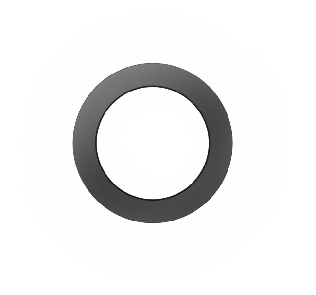 QUOOKER BRSDBLK rozet